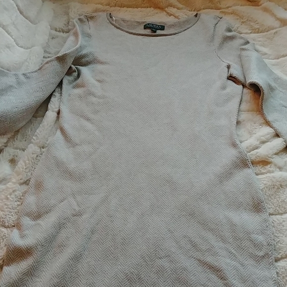 Lauren Ralph Lauren sweater dress with bell sleeve - Picture 8 of 10